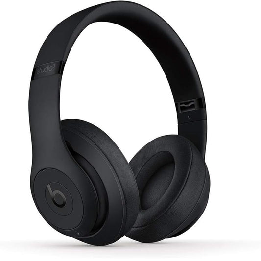 Beats Studio3 Wireless Noise Cancelling Over-Ear Headphones, Apple W1 Headphone Chip, Class 1 Bluetooth, 22 Hours of Listening Time, Built-In Microphone - Matte Black Audio Electronic