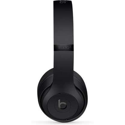 Beats Studio3 Wireless Noise Cancelling Over-Ear Headphones, Apple W1 Headphone Chip, Class 1 Bluetooth, 22 Hours of Listening Time, Built-In Microphone - Matte Black Audio Electronic