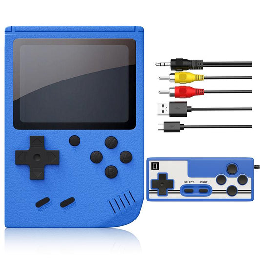 Handheld Games Console Portable, Mini Retro Game Console with 500 Classical FC Games Support for Connecting TV & Two Players, 3.0-Inches Screen 1020Mah Rechargeable Battery, Gift for Kids